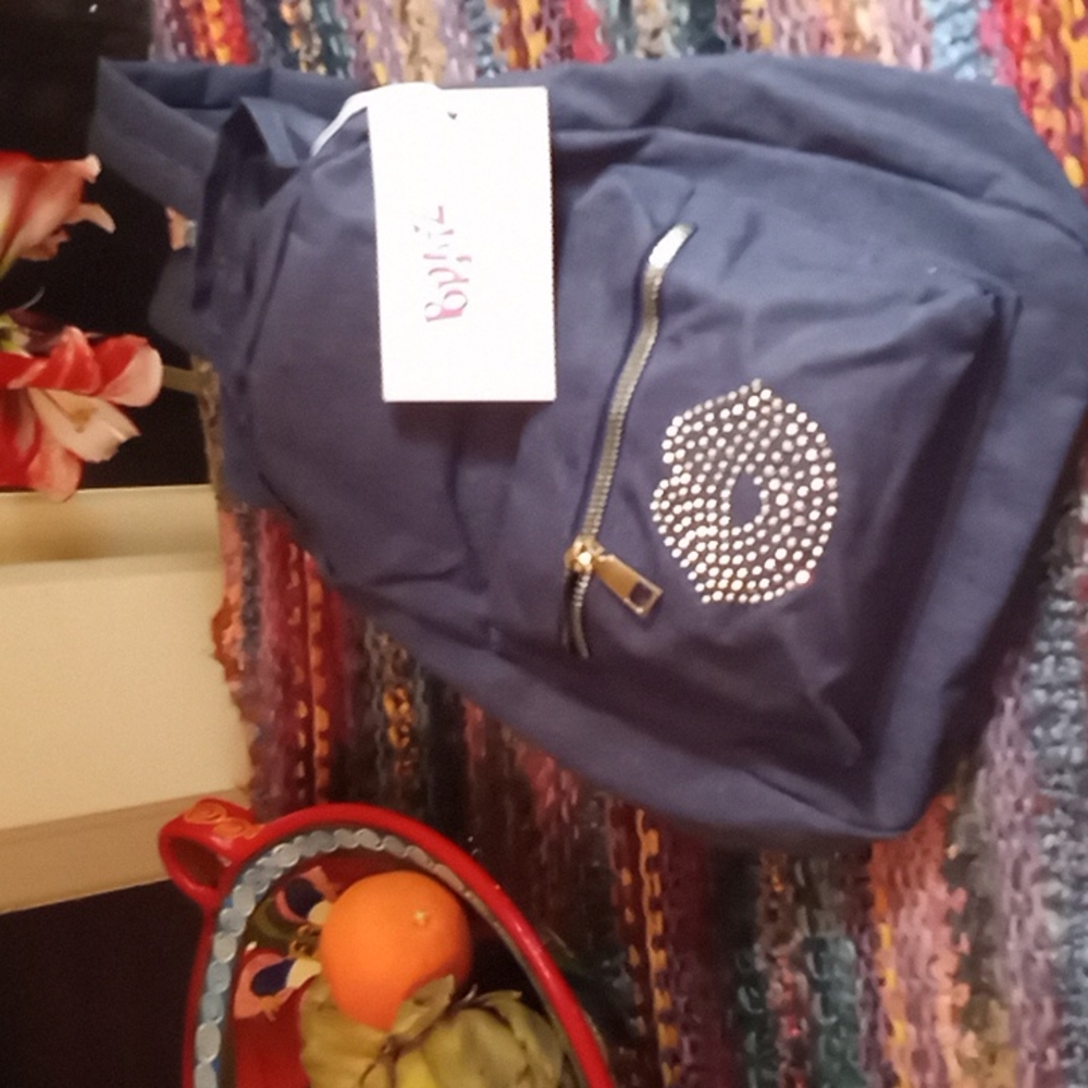 New CANVAS  mini backpack by Daisy Street #A180 - Picture 6 of 13